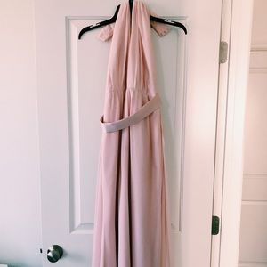 Blush Halter Dress